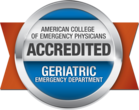 ACEP Geriatric Emergency Department Accreditation award
