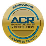 ACR (American College of Radiology) Mammography Accredited Facility seal
