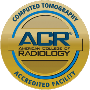 ACR (American College of Radiology) Computed Tomography Accredited Facility seal