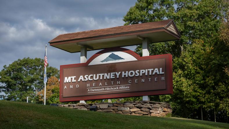 Mt. Ascutney Hospital and Health Center entrance sign