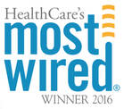 HealthCare's Most Wired logo